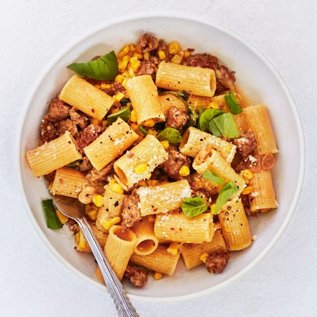 Corn and Sausage Pasta Recipe