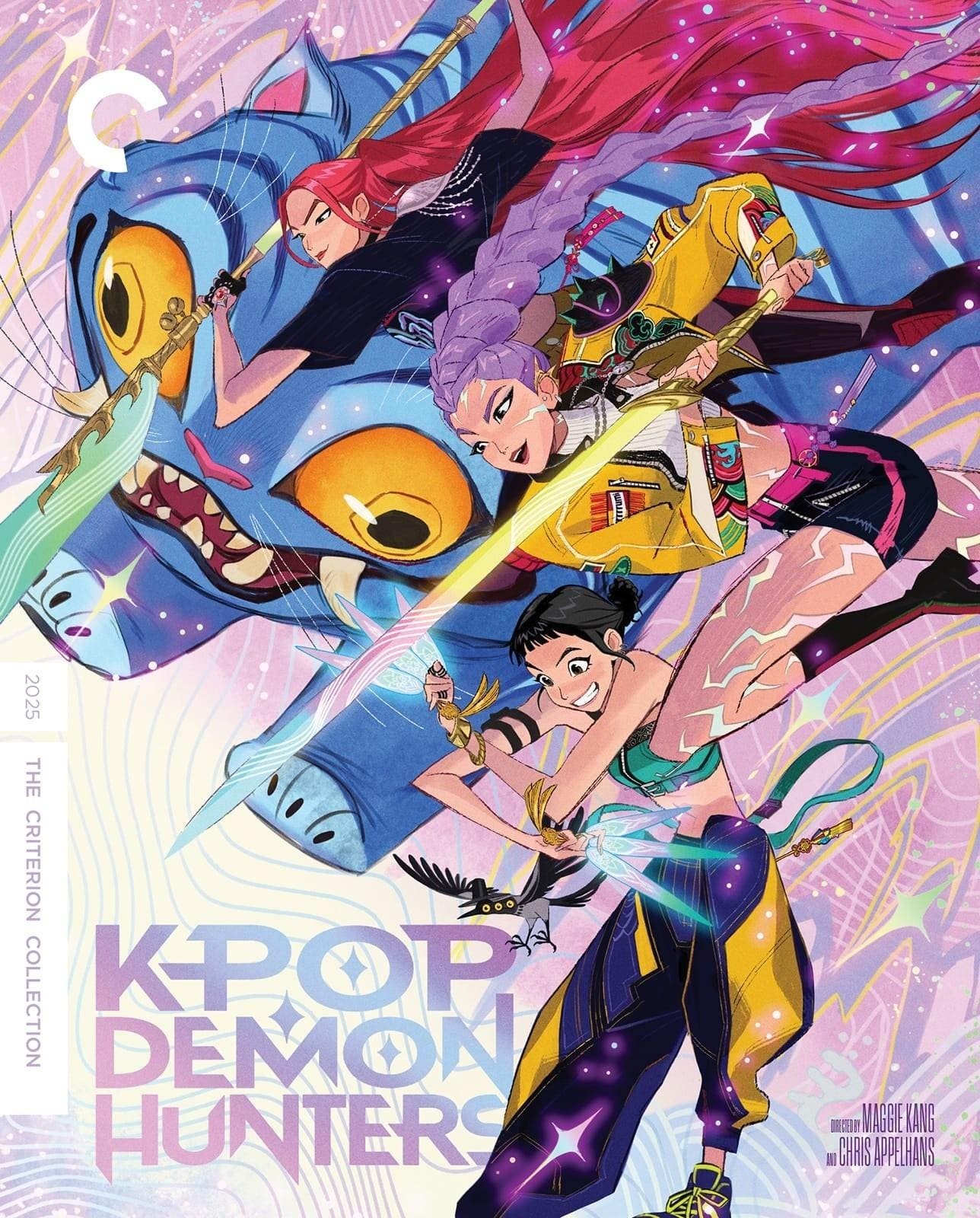 Cover Criterion Collection 4K + Blu-ray version of Netflix's "KPop Demon Hunters."