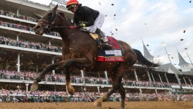 Kentucky Derby Champ Golden Tempo Headlines Stacked Travers Stakes