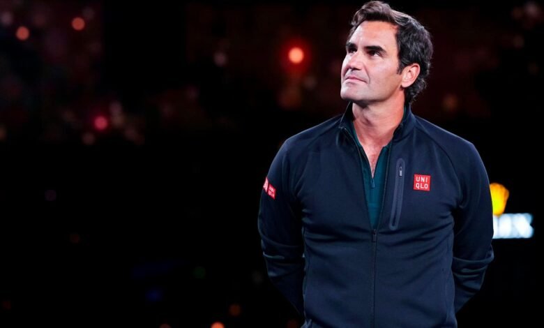 Federer Enters Tennis Hall Of Fame As Contemporaries Play US Open Federer Enters Tennis Hall Of Fame As Contemporaries Play US Open