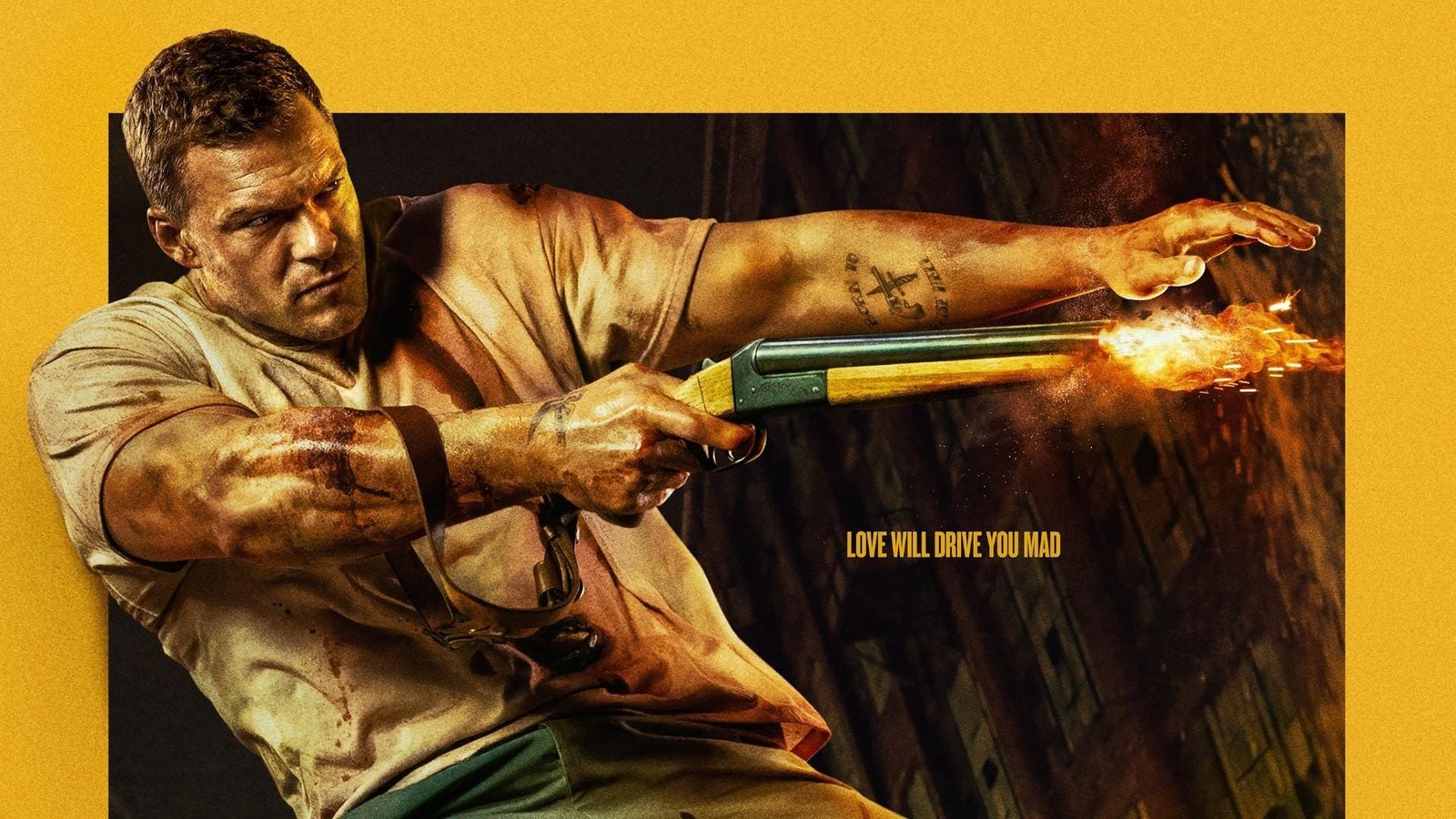 "Motor City" key art featuring Alan Ritchson.