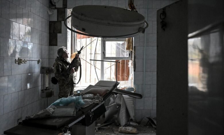 To Foil Hospital Attacks, National Guard Troops Use Ukrainian Tactics