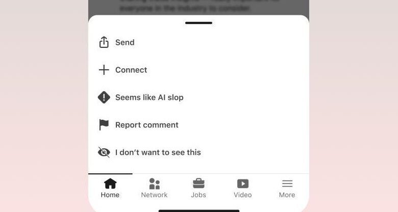 Over 1 million people have clicked LinkedIn’s AI slop button Over 1 million people have clicked LinkedIn’s AI slop button