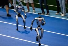 Robot Breaks Usain Bolt’s 100m Record on Video at Olympics