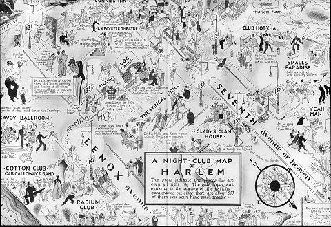A 1932 Illustrated Map of Harlem’s Night Clubs: From the Cotton Club to the Savoy Ballroom A 1932 Illustrated Map of Harlem’s Night Clubs: From the Cotton Club to the Savoy Ballroom