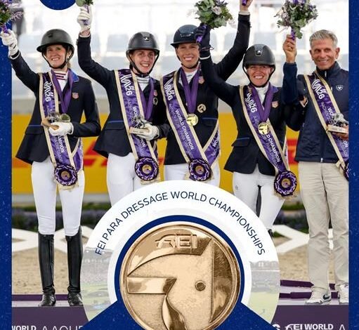 U.S. Para Dressage Team Are Golden at 2026 FEI World Championships Aachen U.S. Para Dressage Team Are Golden at 2026 FEI World Championships Aachen