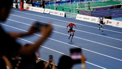 Humanoid robot beats men’s 100m world record in Beijing Humanoid robot beats men’s 100m world record in Beijing