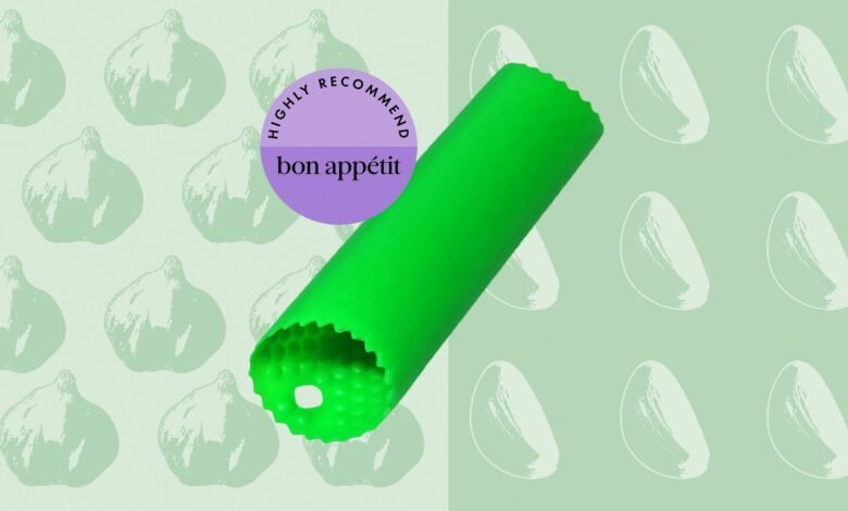 This Tool Makes Peeling Garlic Extremely Easy This Tool Makes Peeling Garlic Extremely Easy