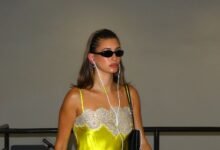 How to Wear the Lace Camisole Trend, According to Hailey Bieber