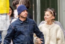 Ariana Grande and Ricky Álvarez Layer up for an Even Harder Launch in London