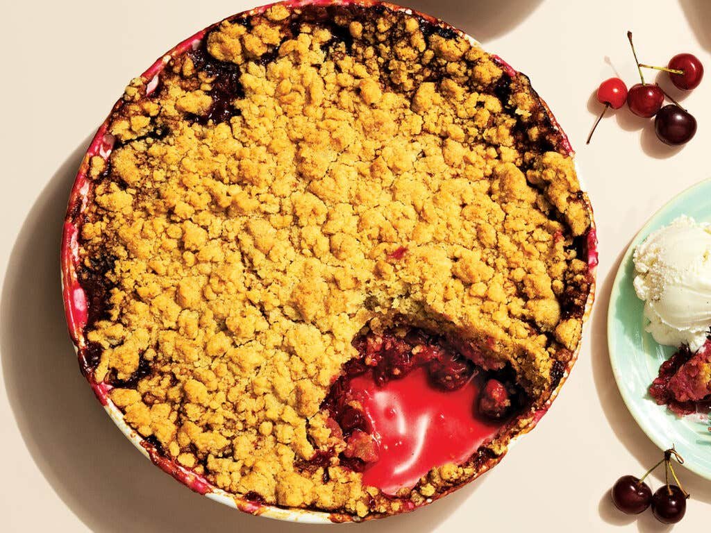 Sour Cherry Crumble Sour Cherry Crumble
