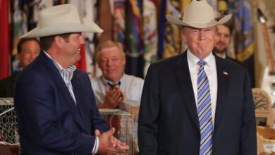Trump shrugs off concerns of MAGA ranchers’ beef