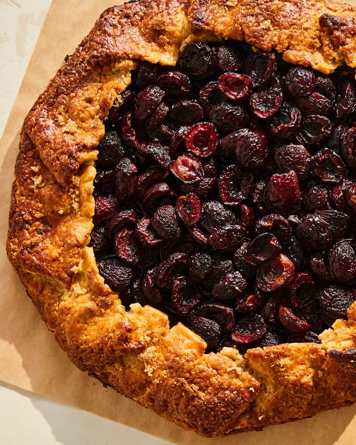 Summer Jammyh Cherry Galette Summer Jammyh Cherry Galette