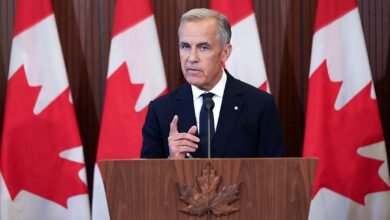 Mark Carney tells Trump he will never own Canada amid tariffs