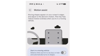 Android is getting its own weird dots to cure car sickness