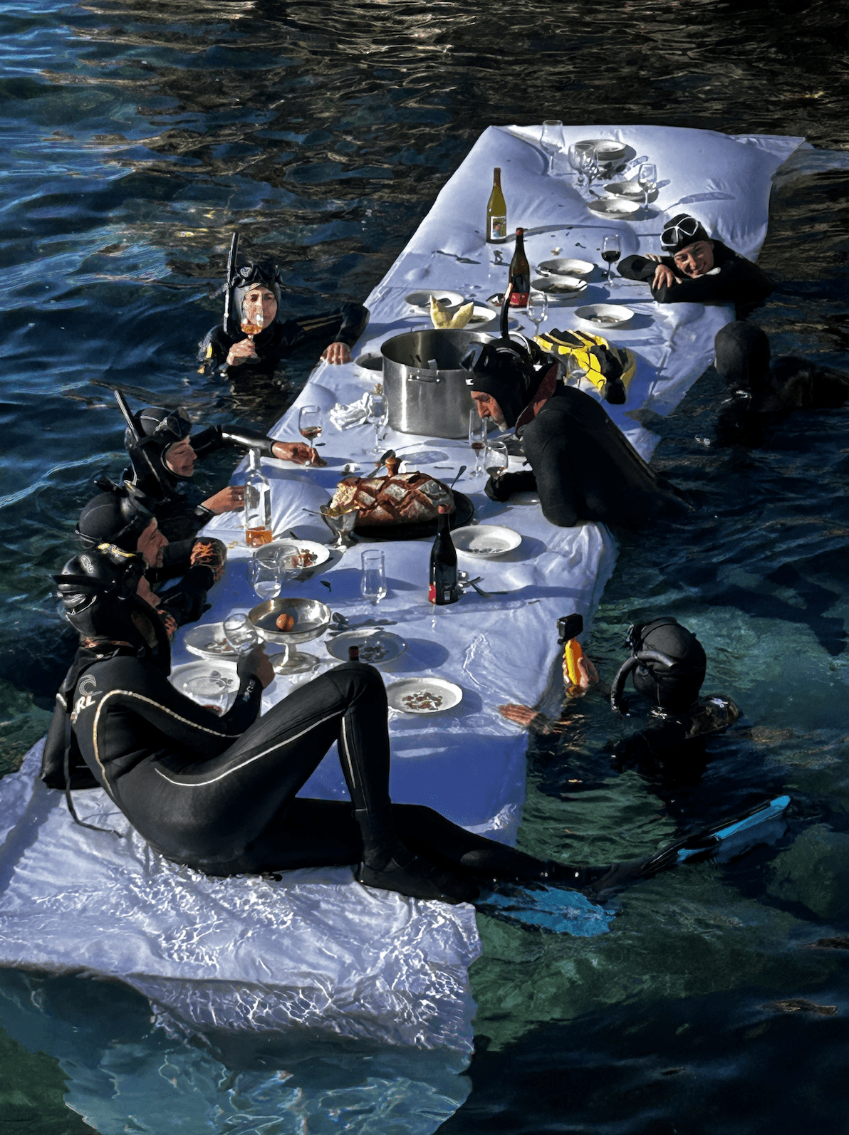 Banquet on the Sea. Credit: Alix Lacloche