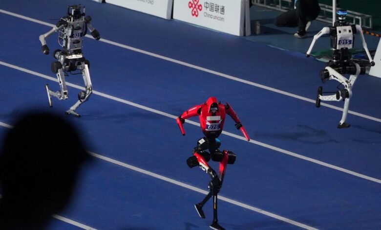 Chinese robot beats Usain Bolt’s 100-meter sprint world record in humanoid bot games Chinese robot beats Usain Bolt’s 100-meter sprint world record in humanoid bot games