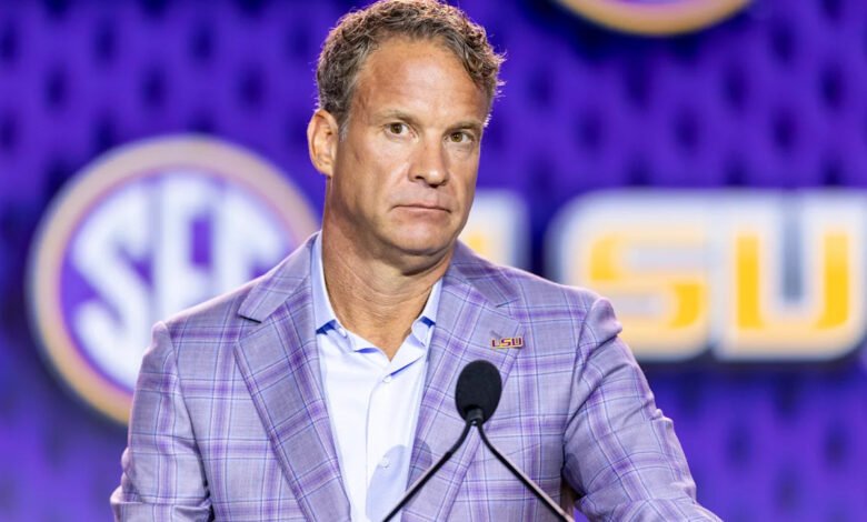LSU v. SEC? Lane Kiffin’s brazen approach raises question of whether league would sue its own school LSU v. SEC? Lane Kiffin’s brazen approach raises question of whether league would sue its own school