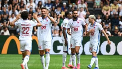 Giroud scores as Lille give Davide Ancelotti winning start
