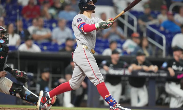 Jarren Duran hits grand slam in 11th inning and Red Sox sink Marlins 7-3 Jarren Duran hits grand slam in 11th inning and Red Sox sink Marlins 7-3