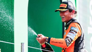 Russell impresses as Norris shines