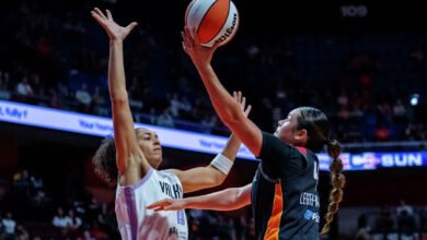 Despite Leger-Walker’s career-high 17, Sun fall to Golden State in final home game before Cup break