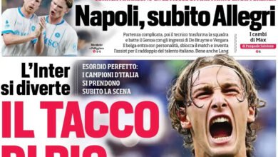 Inter set the pace, Esposito show, Genoa fury at Napoli winner