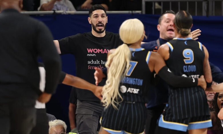 Sky coach Tyler Marsh defends Natasha Cloud after Enes Kanter incident against Fever Sky coach Tyler Marsh defends Natasha Cloud after Enes Kanter incident against Fever