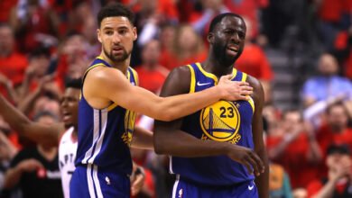 ‘Stop acting like it’s 2017’ – Draymond Green’s reaction to Klay Thompson’s Heat move has fans upset