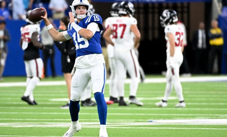 Evaluating Riley Leonard’s play in Colts vs. Falcons preseason game Evaluating Riley Leonard’s play in Colts vs. Falcons preseason game
