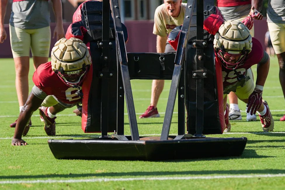 The Florida State Seminoles put in work on the field with the first home game just a few weeks away, Thursday, Aug. 13, 2026.