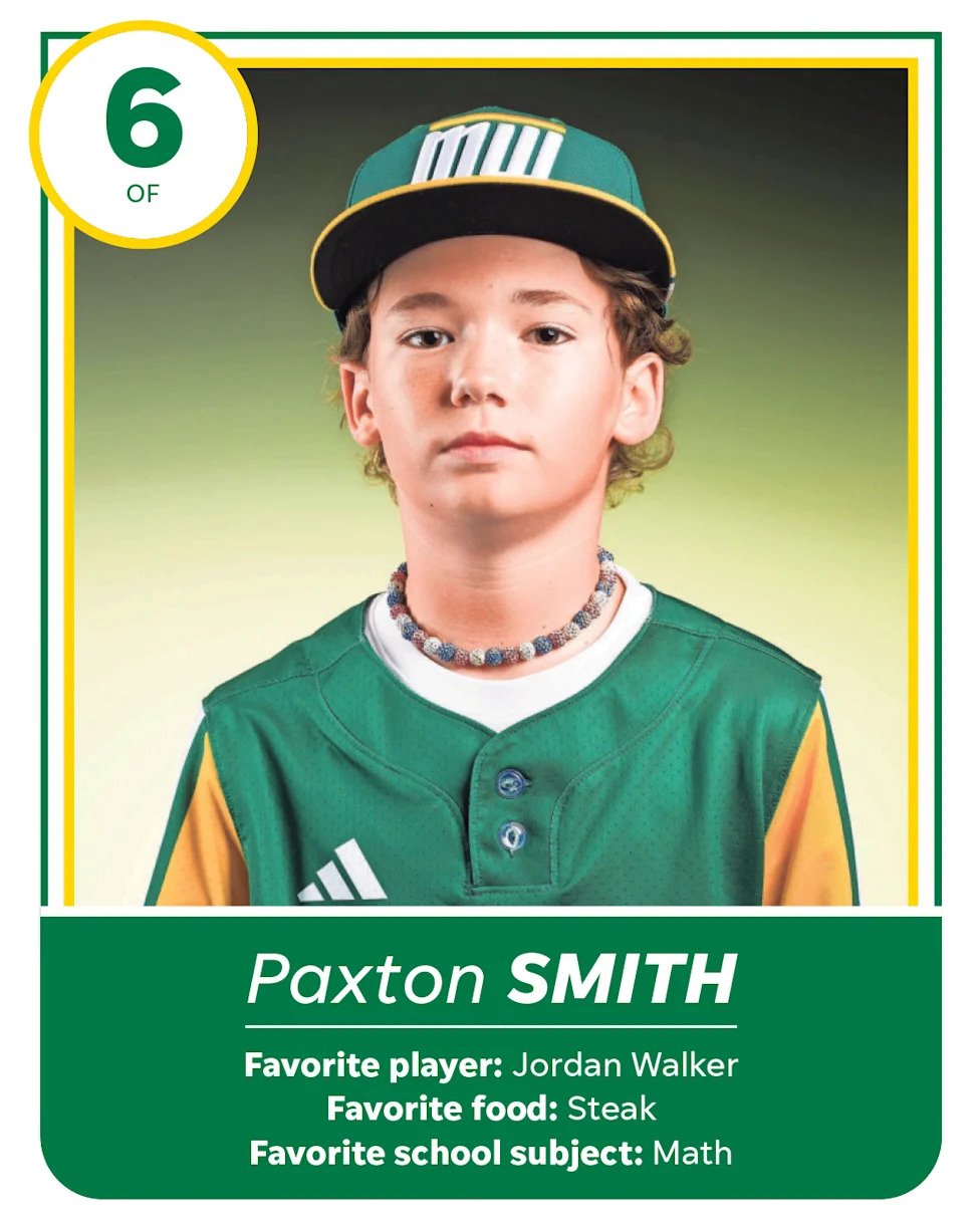 Paxton Smith is a member of the Davenport Northwest Little League World Series team. (Photos provided by Little League Baseba