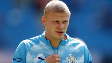 Erling Haaland stuns Man City team-mates with new look for Premier League season