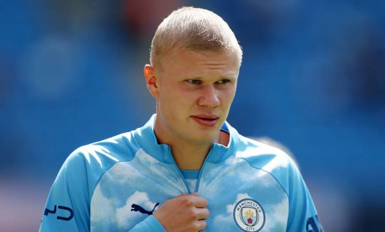 Erling Haaland stuns Man City team-mates with new look for Premier League season Erling Haaland stuns Man City team-mates with new look for Premier League season