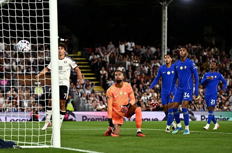 Robert Sanchez had another dire outing in the Chelsea goal (Reuters)