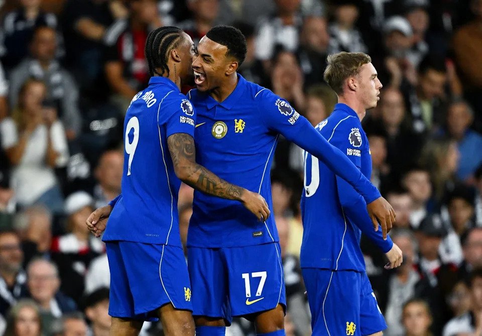 Chelsea's front three stole the show against Fulham (Reuters)