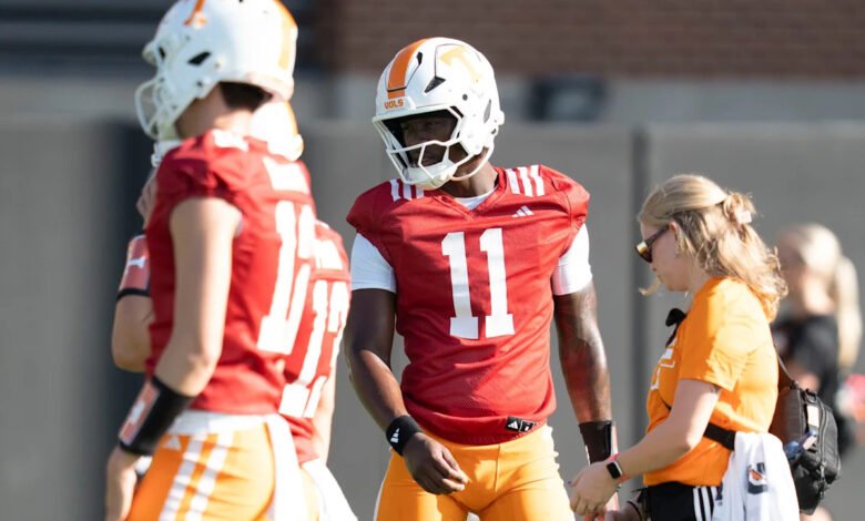 What Josh Heupel is mulling before naming Tennessee football starting QB What Josh Heupel is mulling before naming Tennessee football starting QB