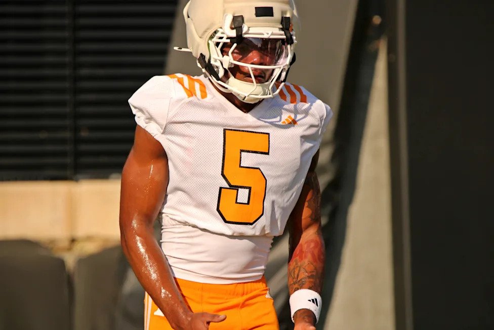 TK Keys. Tennessee Volunteers kick off fall training camp at Haslam Field in Knoxville, Tennessee on Aug. 5, 2026. (Dan Harra
