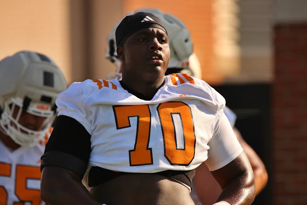 David Sanders Jr. Tennessee Volunteers kick off fall training camp at Haslam Field in Knoxville, Tennessee on Aug. 5, 2026. (