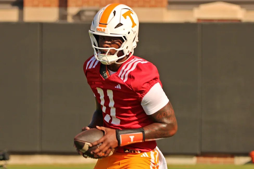 Faizon Brandon. Tennessee Volunteers kick off fall training camp at Haslam Field in Knoxville, Tennessee on Aug. 5, 2026. (Da