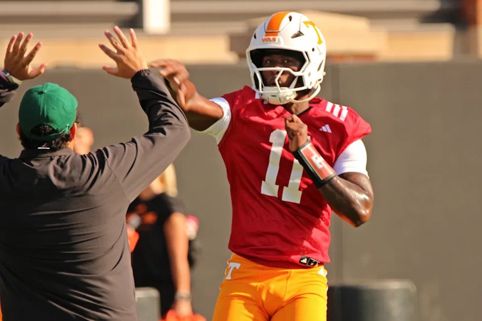 Faizon Brandon. Tennessee Volunteers kick off fall training camp at Haslam Field in Knoxville, Tennessee on Aug. 5, 2026. (Da