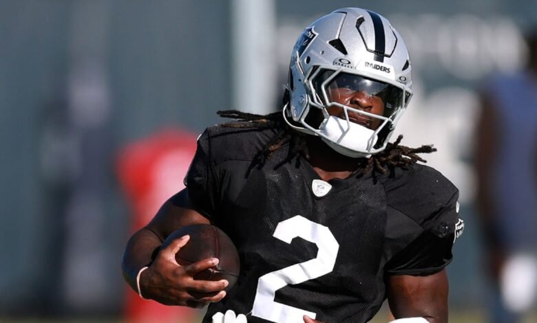 Raiders’ Klint Kubiak says injured Ashton Jeanty ‘on the mend’ Raiders’ Klint Kubiak says injured Ashton Jeanty ‘on the mend’