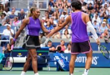 Serena Williams, Carlos Alcaraz out in mixed doubles at US Open