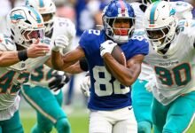 Giants WR Calvin Austin (torn ACL) out for season