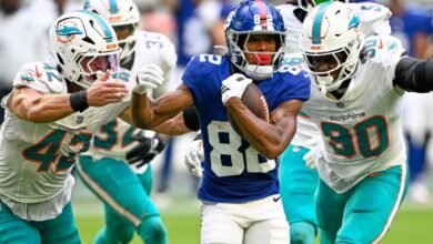 Giants WR Calvin Austin (torn ACL) out for season