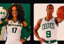 From Ewing to Garnett, these NCAA volleyball players have legendary dads