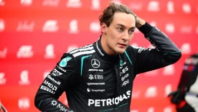 George Russell on title fight with teammate Kimi Antonelli: ‘The pressure’s off, it’s mine to gain’