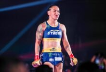 Cyborg bloodied, outlasts Vieira by decision in likely PFL finale