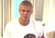 Erling Haaland ditches iconic long hair for new season
