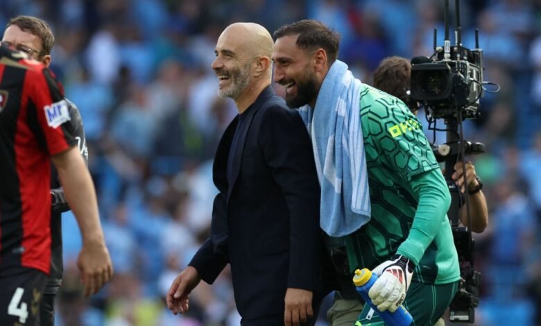 Two late goals save Man City blushes against Bournemouth in Premier League opener Two late goals save Man City blushes against Bournemouth in Premier League opener